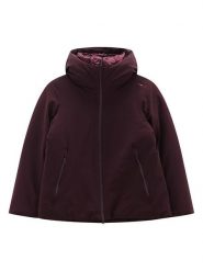 Jeanne Baret Dwustronna kurtka zimowa "Sava" w kolorze fioletowym rozmiar: 44. Różowe kurtki Jeanne Baret, na zimę, m, bez wzorów, z puchu, bez kaptura. Za 726.48 zł.