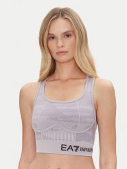 EA7 Emporio Armani Biustonosz sportowy 7W000517 AF13714 UA092 Fioletowy. Fioletowe biustonosze sportowe EA7 Emporio Armani, bez wzorów, z syntetyku. Za 279.99 zł.