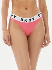 DKNY Figi klasyczne DK4513 Różowy. Czerwone figi DKNY, bez wzorów, z bawełny. Za 109.99 zł.