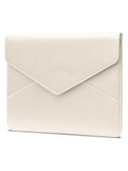 Puccini Skórzana torba "Vulcano" w kolorze beżowym na laptopa - 39 x 29 x 2 cm rozmiar: onesize. Brązowe torby na laptopa Puccini, bez wzorów, z materiału. Za 246.53 zł.