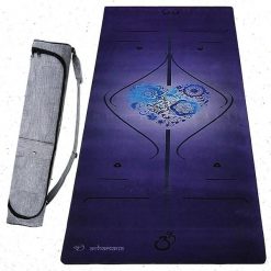 Mata do jogi Hi-tech 6mm +Wodoodporna torba, 3 materiały dla większej wygody. Brązowe torby sportowe ACHAMANA, bez wzorów, z gumy, na ramię, małe. Za 486.00 zł.