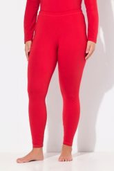 Damskie Narciarskie legginsy funkcyjne szybkoschnące bardzo ciepłe. Białe legginsy Ulla Popken, bez wzorów, z elastanu. Za 199.99 zł.