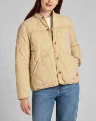 LEE PADDED JACKET DAMSKA KURTKA PRZEJŚCIOWA SAFARI L56CXVNY. Kurtki Lee, l, bez wzorów, bez kaptura. Za 409.99 zł.