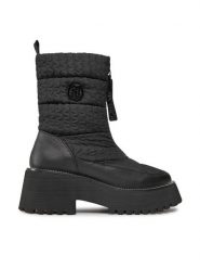 Liu Jo Botki Flair 01 SF3013 TX040 Czarny. Czarne botki Liu Jo, bez wzorów, z materiału, bez obcasa, na płaskiej podeszwie, bez zapięcia. Za 579.99 zł.