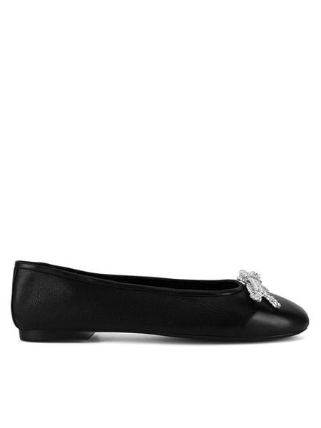 Badura Baleriny CARNATION-8221-133 Czarny. Czarne baleriny Badura, bez wzorów, ze skóry, bez obcasa, bez zapięcia. Za 159.99 zł.
