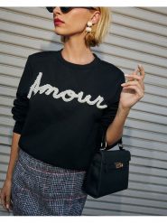 Milan Kiss Bluza w kolorze czarnym rozmiar: S. Czarne bluzy Milan Kiss, s, bez wzorów, bez kaptura. Za 138.95 zł.