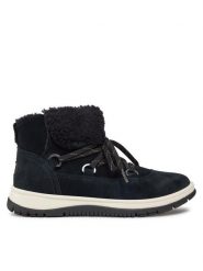 Ugg Botki W Lakesider Heritage Lace 1143836 Czarny. Czarne botki UGG, bez wzorów, ze skóry, bez obcasa, na płaskiej podeszwie, bez zapięcia. Za 519.99 zł.
