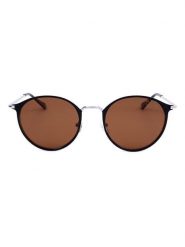 Lee Cooper Damskie okulary przeciwsłoneczne w kolorze srebrno-jasnobrązowo-czarnym rozmiar: 52. Brązowe okulary przeciwsłoneczne Lee Cooper, bez wzorów, z tworzywa sztucznego, metalowe. Za 139.95 zł.
