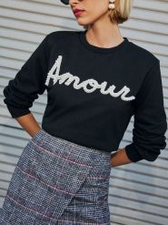 Milan Kiss Bluza w kolorze czarnym rozmiar: XL. Czarne bluzy Milan Kiss, xl, bez wzorów, bez kaptura. Za 130.99 zł.