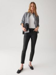 OPUS Spodnie "Evita" w kolorze czarnym rozmiar: 38/L28. Czarne spodnie materiałowe Opus, bez wzorów, z materiału, klasyczne. Za 165.99 zł.