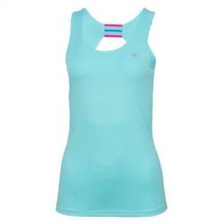 Koszulka treningowa damska Fila Alissa. Niebieskie t-shirty sportowe Fila, xl, bez wzorów, z poliesteru, bez ramiączek. Za 421.00 zł.