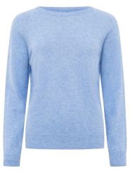 Zwillingsherz Kaszmirowy sweter w kolorze błękitnym rozmiar: S. Niebieskie swetry Zwillingsherz, s, bez wzorów, z kaszmiru, bez ramiączek. Za 413.45 zł.