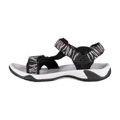 Buty do chodzenia damskie CMP Trail Hamal. Czarne buty trekkingowe CMP, z materiału, bez zapięcia. Za 147.49 zł.