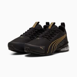 Puma Buty Voltaic Evo 30972007. Czarne buty do biegania Puma, bez wzorów, z gumy, bez zapięcia, do biegania. Za 274.76 zł.