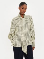 Tommy Hilfiger Bluzka WW0WW42294 Żółty Relaxed Fit. Żółte bluzki Tommy Hilfiger, bez wzorów, z wiskozy, bez kołnierzyka, bez ramiączek. Za 319.99 zł.