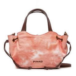 Torebka PINKO. Brązowe shopper bag Pinko, bez wzorów, klasyczne, bez dodatków. Za 1,069.00 zł.