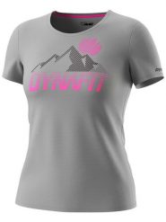 DYNAFIT Koszulka funkcyjna "TRANSALPER GRAPHIC" w kolorze szarym rozmiar: L. Szare t-shirty sportowe Dynafit, l, bez wzorów, z materiału, bez ramiączek, outdoorowe. Za 132.36 zł.