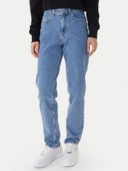 Karl Lagerfeld Jeans Jeansy B1W10076 Niebieski Mom Fit. Niebieskie jeansy Karl Lagerfeld Jeans, bez wzorów, z bawełny. Za 439.99 zł.