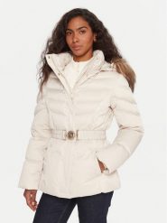 Guess Kurtka puchowa W5BL31 W2802 Écru Regular Fit. Kurtki Guess, xxl, z aplikacjami, z puchu, bez kaptura. Za 759.00 zł.