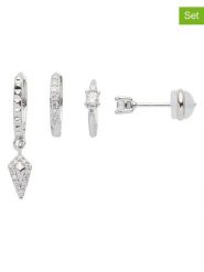 U.S. Polo Assn. Kolczyki (4 szt.) z kryształami rozmiar: onesize. Szare kolczyki U.S. Polo Assn., z kryształem, metalowe. Za 43.99 zł.