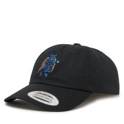 Czapka z daszkiem Volcom. Czarne czapki z daszkiem Volcom, bez wzorów. Za 119.99 zł.