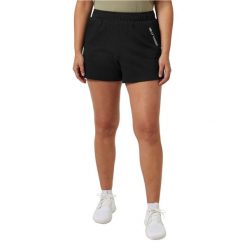 Spodnie sportowe damskie Helly Hansen Core. Czarne spodnie dresowe Helly Hansen, bez wzorów, krótkie. Za 299.99 zł.