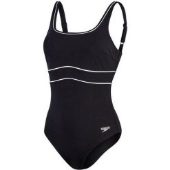 Damski kostium kąpielowy 1-częściowy Speedo Eco New Contour Eclipse. Białe stroje jednoczęściowe Speedo, bez wzorów, sportowe. Za 271.50 zł.