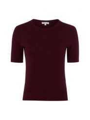 Marie Lund Sweter Kobiety drobna dzianina czerwony, S. Czerwone swetry Marie Lund, s, bez wzorów, z dzianiny, bez ramiączek. Za 159.95 zł.