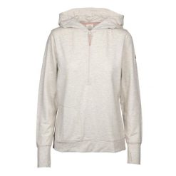 Trespass Zia - Damska bluza z kapturem na co dzień Kremowa Marl. Brązowe bluzy Trespass, bez wzorów, z kapturem, do jazdy konnej. Za 312.99 zł.