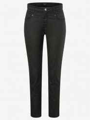 More & More Dżinsy - Skinny fit - w kolorze czarnym rozmiar: 36. Czarne jeansy More & More, z aplikacjami, klasyczne, z podwyższonym stanem. Za 88.02 zł.