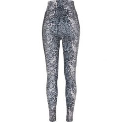 Damskie legginsy Urban Classic waist. Czarne legginsy Urban Classics, bez wzorów, z elastanu. Za 111.50 zł.
