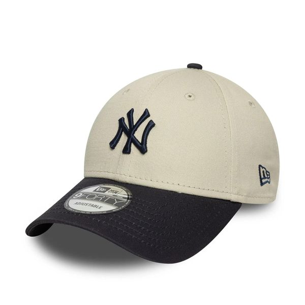Czapka baseballowa New York Yankees Colour Block 9forty. Białe czapki z daszkiem New Era, bez wzorów, casualowe. Za 147.00 zł.