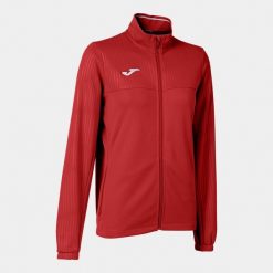 Bluza tenisowa damska Joma Montreal. Czerwone bluzy bez kaptura Joma, l, bez wzorów, bez kaptura, tenisowe. Za 183.99 zł.