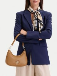 Nine West Torebka CEO-SOFT ALLURE-LDA9751 Beżowy ciemny. Brązowe torebki klasyczne Nine West, bez wzorów, ze skóry, bez dodatków. Za 199.99 zł.
