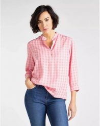 LEE ESSENTIAL BLOUSE DAMSKA BLUZKA LA PINK L45VHTNL 112110611. Różowe bluzki Lee, l, bez wzorów, bez kołnierzyka, bez ramiączek. Za 129.99 zł.