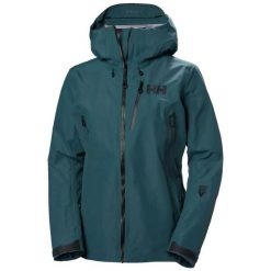 Damska kurtka wodoodporna Helly Hansen Odin 9 Worlds 3.0. Zielone kurtki przeciwdeszczowe Helly Hansen, bez wzorów, bez kaptura. Za 1,854.00 zł.