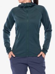 Bluza damska z kapturem Montane Protium Hoodie. Zielone bluzy Montane, l, bez wzorów, z elastanu, z kapturem, trekkingowe. Za 269.49 zł.