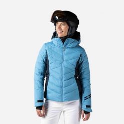 Kurtka narciarska damska Rossignol W Courbe. Niebieskie kurtki narciarskie Rossignol, na zimę, xs, bez wzorów, bez kaptura, narciarskie. W wyprzedaży za 1,659.00 zł.