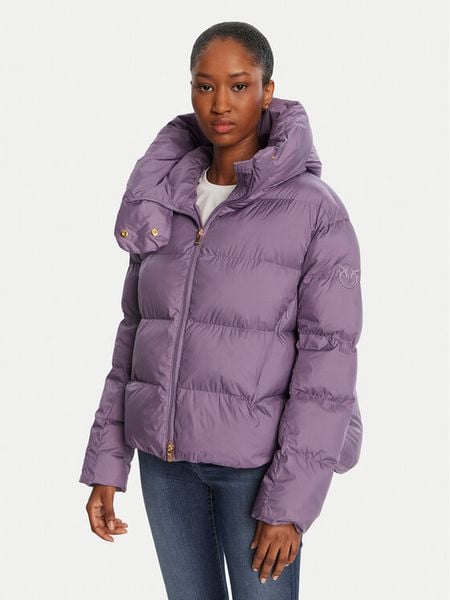 PINKO Kurtka zimowa 101602 A2P6 Fioletowy Regular Fit. Fioletowe kurtki Pinko, na zimę, m, bez wzorów, z syntetyku, bez kaptura. Za 1,739.00 zł.
