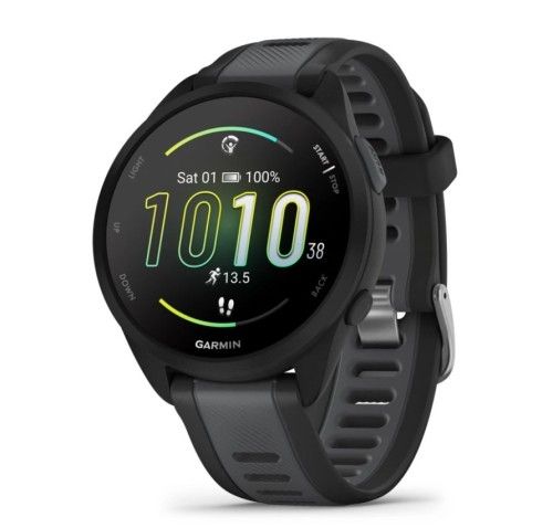 Garmin Forerunner 165 Black / Slate Grey 43 mm. Czarne zegarki sportowe Garmin. Za 1,142.99 zł.