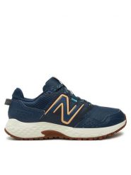 New Balance Buty do biegania 410's WT410CS8 Niebieski. Niebieskie buty do biegania New Balance, bez wzorów, z materiału, bez zapięcia, do biegania. Za 249.99 zł.