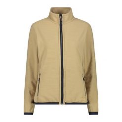 Polar damski zapinany na zamek CMP. Brązowe bluzy z polaru CMP, bez wzorów, z polaru, trekkingowe. W wyprzedaży za 370.70 zł.