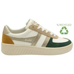 Trenerzy damscy Gola Grandslam Quad. Białe buty sportowe lifestyle Gola, bez wzorów, sportowe, bez zapięcia. Za 468.00 zł.