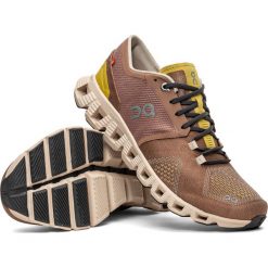 Buty treningowe damskie On Running Cloud X (40.99239). Brązowe buty treningowe On Running, bez wzorów, z gumy, bez zapięcia, do biegania. Za 749.00 zł.