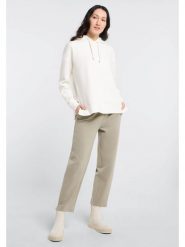 ELBSAND Bluza "Maika" w kolorze białym rozmiar: L. Białe bluzy z kapturem ELBSAND, l, bez wzorów, z bawełny, z kapturem. Za 173.99 zł.