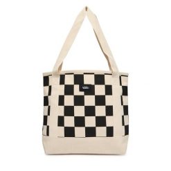 Torebka Vans. Białe shopper bag Vans, bez wzorów, bez dodatków. Za 219.99 zł.