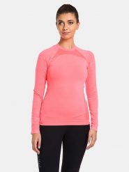 Kilpi Koszulka termiczna "Carol" w kolorze różowym rozmiar: 40. Różowe t-shirty sportowe Kilpi, bez wzorów, z materiału, bez ramiączek, outdoorowe. Za 135.45 zł.