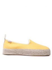 Napapijri Espadryle NP0A4HKY Żółty. Żółte espadryle Napapijri, bez wzorów, z materiału, bez obcasa. Za 309.99 zł.