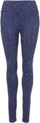 Legginsy damskie Loap Mala niebieskie. Niebieskie legginsy sportowe ÀLG, m, bez wzorów, z elastanu, na fitness i siłownię. Za 145.99 zł.