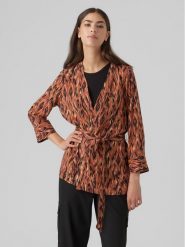 Vero Moda Bluzka Easy 10297344 Brązowy Relaxed Fit. Brązowe bluzki Vero Moda, l, bez wzorów, z wiskozy, bez kołnierzyka, bez ramiączek. Za 79.99 zł.